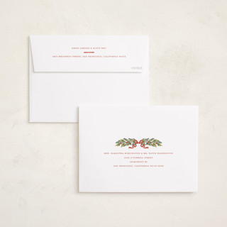This is a eggnog photo christmas cards with standard by Leah Bisch called outlined printing on recycled smooth signature in standard