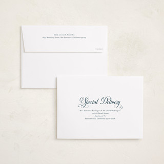 This is a blueberry photo christmas cards with standard by Jessica Williams called peppermint twist printing on recycled smooth signature in standard