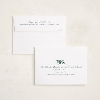 This is a hunter photo christmas cards with standard by Chris Griffith called frame of happiness printing on recycled smooth signature in standard