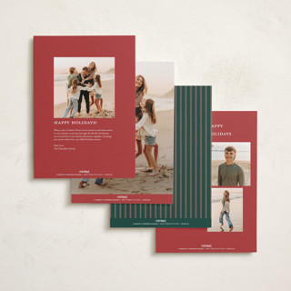 This is a pine photo christmas cards with standard by Amy Kross called reynolds printing on recycled smooth signature in standard