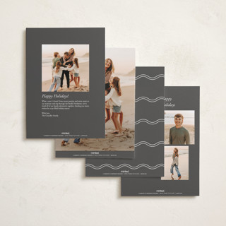 This is a snow photo christmas cards with standard by Nicole Walsh called scenic printing on recycled smooth signature in standard