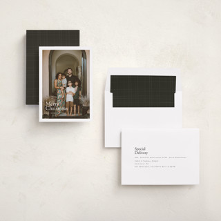 This is a frost photo christmas cards with standard by chocomocacino called vinaterta printing on recycled smooth signature in standard