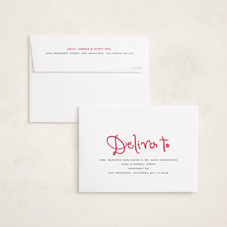 This is a cardinal photo christmas cards with standard by Sara Hicks Malone called christmas script printing on recycled smooth signature in standard