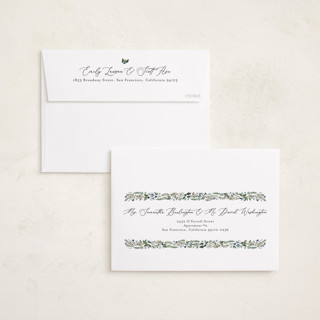 This is a winter berry photo christmas cards with standard by Susan Moyal called holly & pine printing on recycled smooth signature in standard