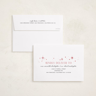 This is a holly berry photo christmas cards with standard by Pixel and Hank called pair printing on recycled smooth signature in standard