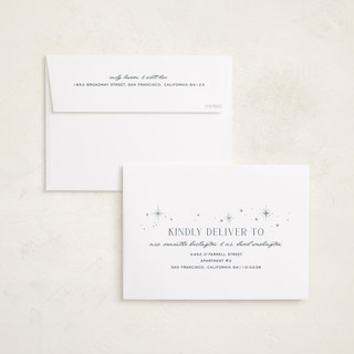 This is a blueberry photo christmas cards with standard by Pixel and Hank called pair printing on recycled smooth signature in standard