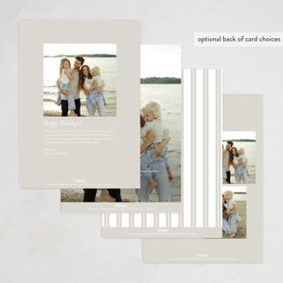 This is a snow photo christmas cards with standard by Amy Kross called tailored printing on recycled smooth signature in standard