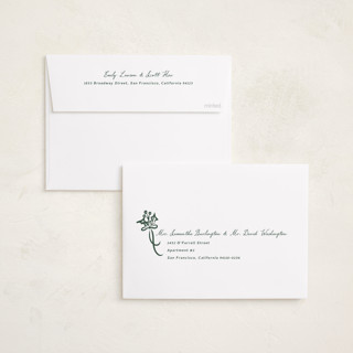 This is a pine photo christmas cards with standard by letterfix called holly sprig printing on recycled smooth signature in standard