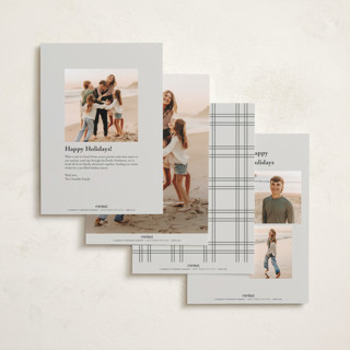 This is a wool photo christmas cards with standard by Jackie Crawford called five top printing on recycled smooth signature in standard