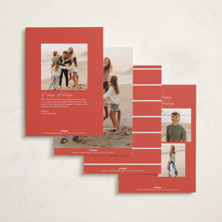 This is a berry photo christmas cards with standard by Hudson meet Rose called kinda printing on recycled smooth signature in standard