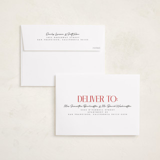This is a blush photo christmas cards with standard by Vera Lim called pace printing on recycled smooth signature in standard