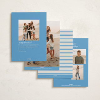 This is a pond photo christmas cards with standard by Megan Davis called bari printing on recycled smooth signature in standard