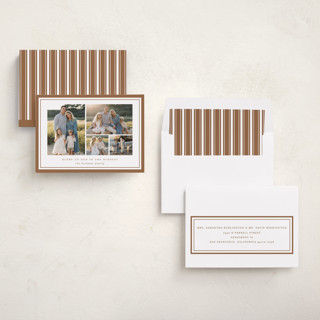 This is a pecan pie photo christmas cards with standard by Brooke Chandler called glory multipled printing on recycled smooth signature in standard