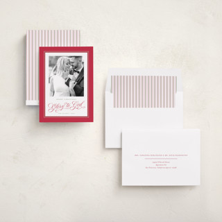 This is a ruby photo christmas cards with standard by Alston Foster called christmas glory printing on recycled smooth signature in standard