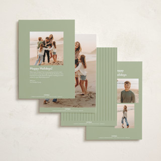 This is a snow photo christmas cards with standard by Pippa Shaw called purest printing on recycled smooth signature in standard
