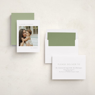 This is a snow photo christmas cards with standard by Pippa Shaw called purest printing on recycled smooth signature in standard