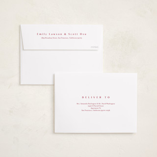 This is a berry photo christmas cards with standard by Stacey Meacham called simple joy printing on recycled smooth signature in standard