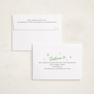 This is a fern photo christmas cards with standard by Cass Loh called bright handwriting printing on recycled smooth signature in standard