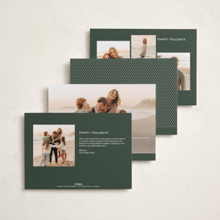 This is a pine photo christmas cards with standard by Michelle Taylor called pure joy printing on recycled smooth signature in standard