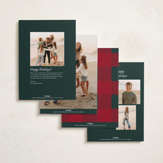 This is a midnight photo christmas cards with standard by Erica Krystek called arched type printing on recycled smooth signature in standard