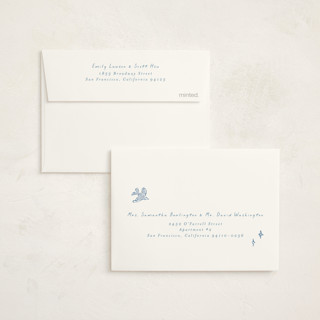 This is a sky kids thank you cards with standard by Pati Cascino called bliss printing on strathmore in standard