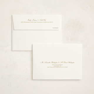 This is a fountain kids thank you cards with standard by Rina Ozum called graceful baptism printing on strathmore in standard