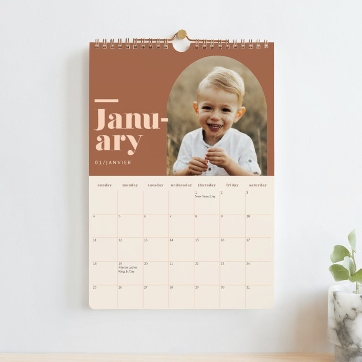 Minted Calendar for the best personalized gifts for a custom gift idea by Sugar & Cloth