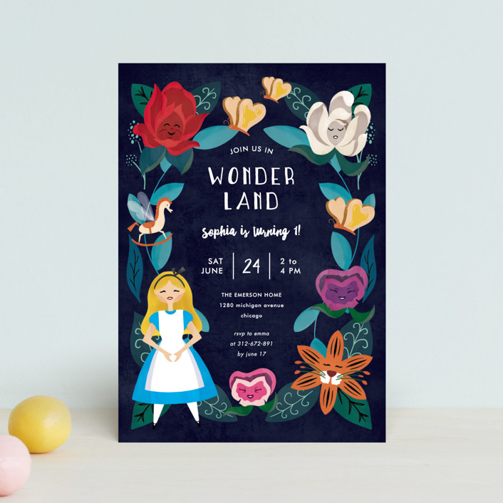 Disney's Alice In Wonderland Garden Petite Children's Birthday Party