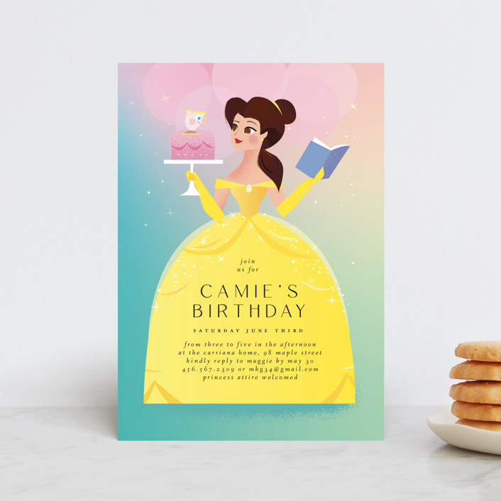Belle from Disney's Beauty And The Beast Petite Children's Birthday