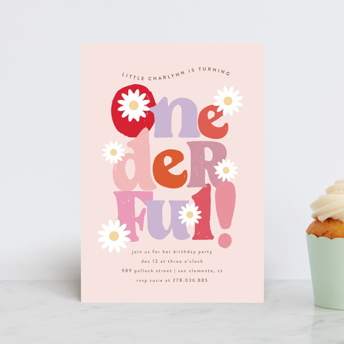 lei Petite Children's Birthday Party Invitations by Minted