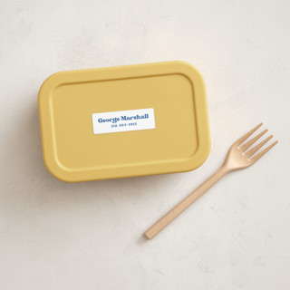 This is a cornflower name labels with standard by Megan Davis called vinyl printing on waterproof sticker paper in sticker