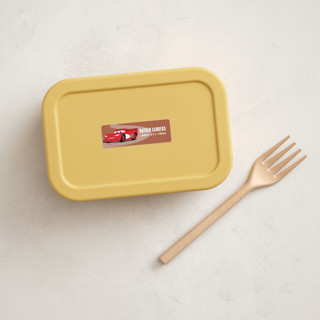 This is a red rock name labels with standard by Jill Means called lightning mcqueen route 66 from disney and pixar's cars printing on waterproof sticker paper in sticker