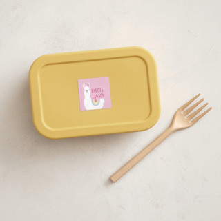 This is a candy name labels with standard by Karidy Walker called llama fun printing on waterproof sticker paper in sticker