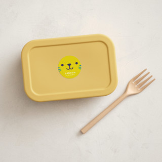 This is a lemon name labels with standard by Lori Wemple called kitty printing on waterproof sticker paper in sticker