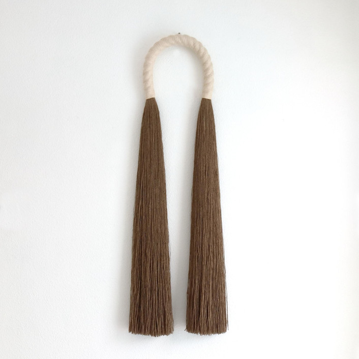 Tall Fiber Art Wall Hanging Commission