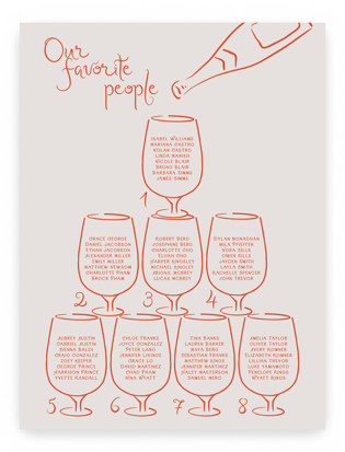 Glass Tower Custom Seating Charts