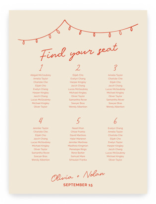 Party On! Custom Seating Charts