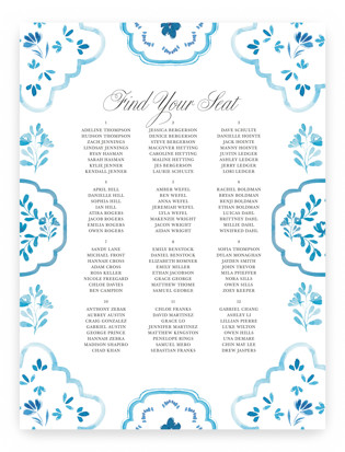 Almafi Custom Seating Charts