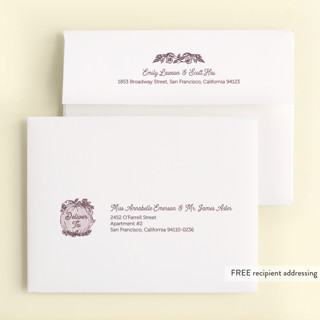 This is a lilac kids thank you cards with standard by Paper Sun Studio called little pumpkin printing on strathmore in standard