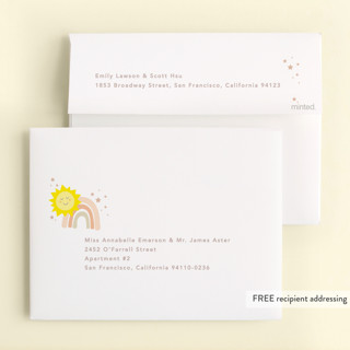 This is a pumpkin kids thank you cards with standard by Creo Study called so fun to be one printing on strathmore in standard