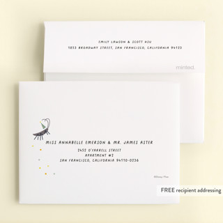 This is a brick kids thank you cards with standard by Ani Somi called disney and pixar's wall-e and hal printing on strathmore in standard