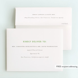 This is a mint kids thank you cards with standard by Snow and Ivy called disney's pooh birthday printing on strathmore in standard