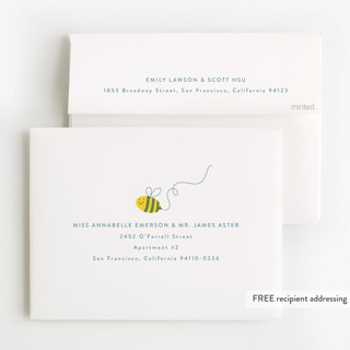 This is a cloud kids thank you cards with standard by Susan Asbill called in the garden printing on strathmore in standard