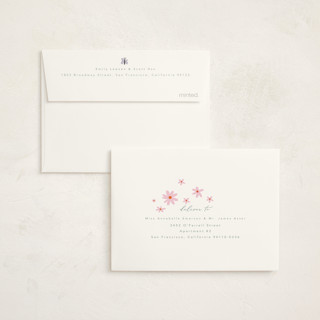 This is a pond kids thank you cards with standard by Hudson meet Rose called fairies printing on strathmore in standard