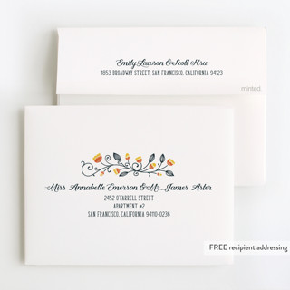 This is a poppy kids thank you cards with standard by Erin Deegan called garden tea party printing on strathmore in standard