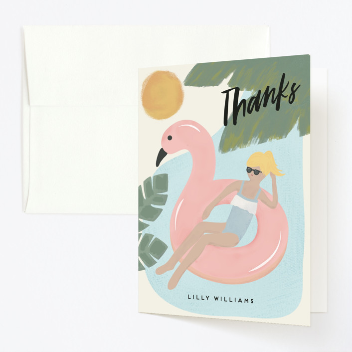 splash flamingo
