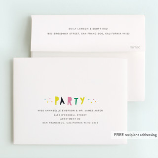 This is a watermelon kids thank you cards with standard by Lori Wemple called llama birthday printing on strathmore in standard
