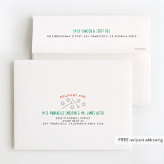 This is a kraft kids thank you cards with standard by Jen Banks called handy man printing on strathmore in standard