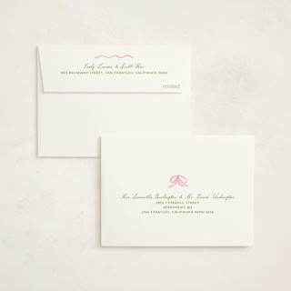 This is a garden glory kids thank you cards with standard by Creo Study called birthday par-tea printing on strathmore in standard
