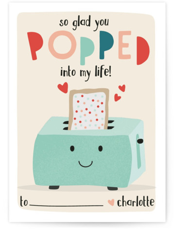 PopTarts Classroom Valentine's Day Cards